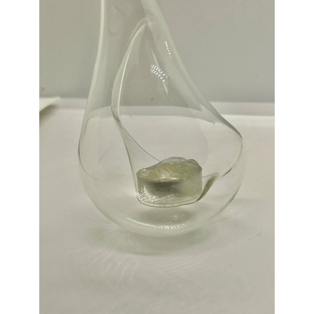 Set Of 2 Glass Diffuser Teardrop Christmas Ornament Essential Oils Decor Home - Picture 3 of 12